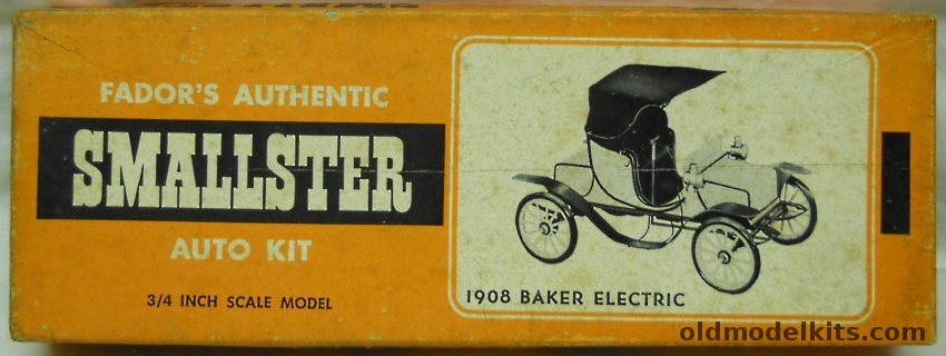 Fador 1/16 1908 Baker Electric plastic model kit